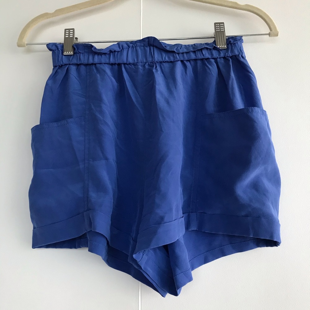 ARITZIA | WILFRED HIGH RISE SILK SHORTS